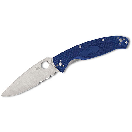Spyderco ^Resilience SL/PS Blue FRN
