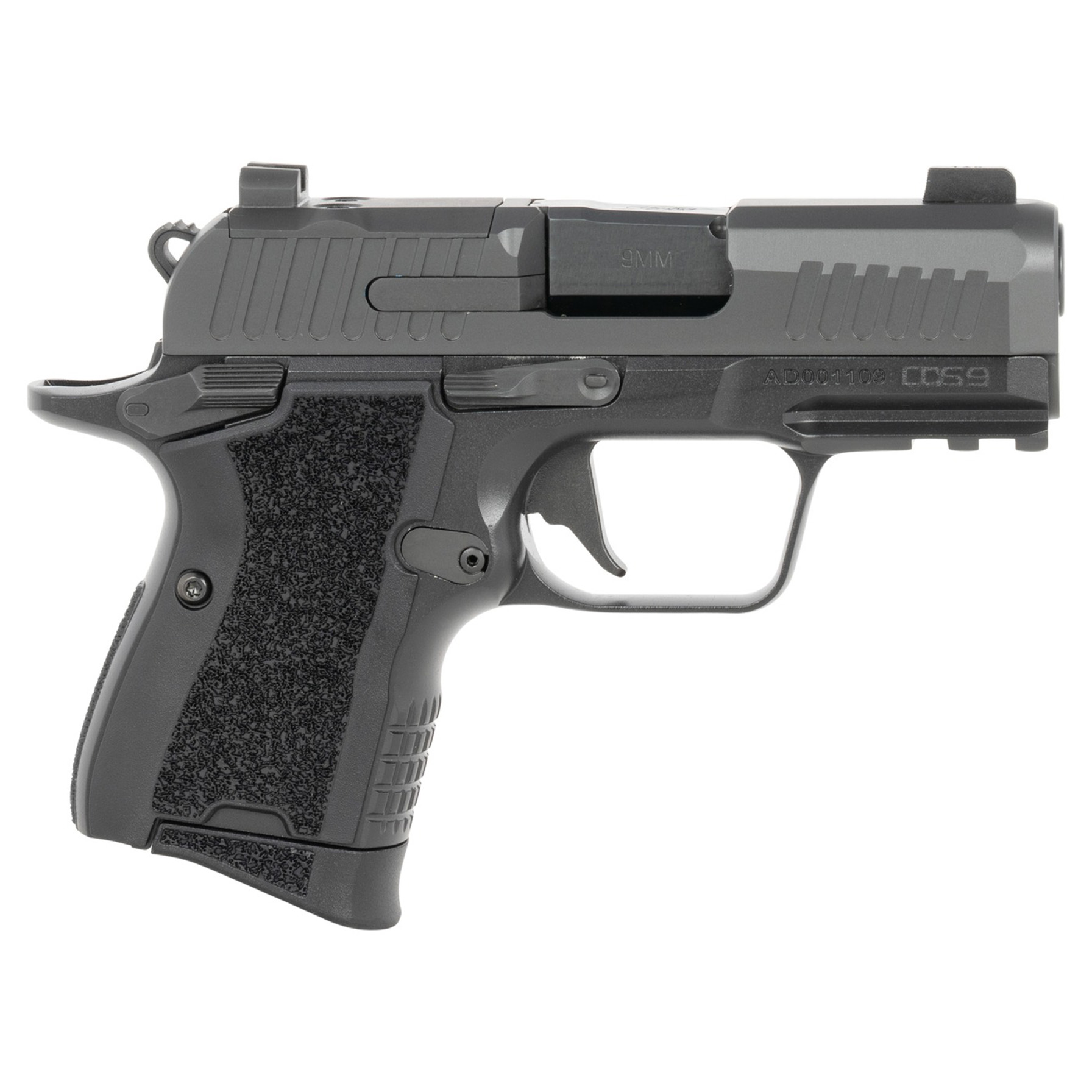 KIM CDS9 9MM BLK (OR)/RAIL 10r