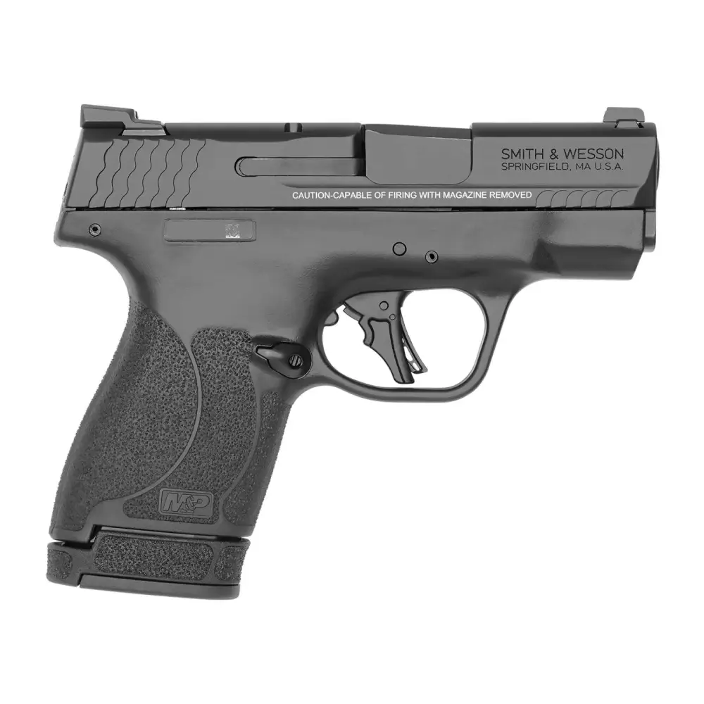 Smith & Wesson Inc. S&W M&P9 Shield Plus Night Sights Handgun 9mm Luger 10rd & 13rd Magazines (2) 3.1" Barrel No Manual Safety Black