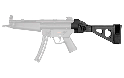 SB Tactical SBT5-22 Side Folding Brace for HK MP5 Black