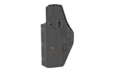 BP Tactical DBA Crucial Holster Crucial Concealment Covert IWB Holster for S&W EZ-9/EZ .380 Black Ambi