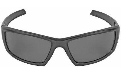 Walker's Vector Full Frame Shooting Glasses Black with Smoke Lens with Case