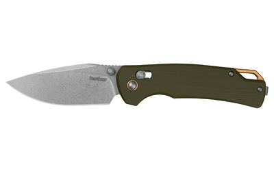 Kershaw Proximal Folding Knife 3-1/5" Drop Point Blade Olive