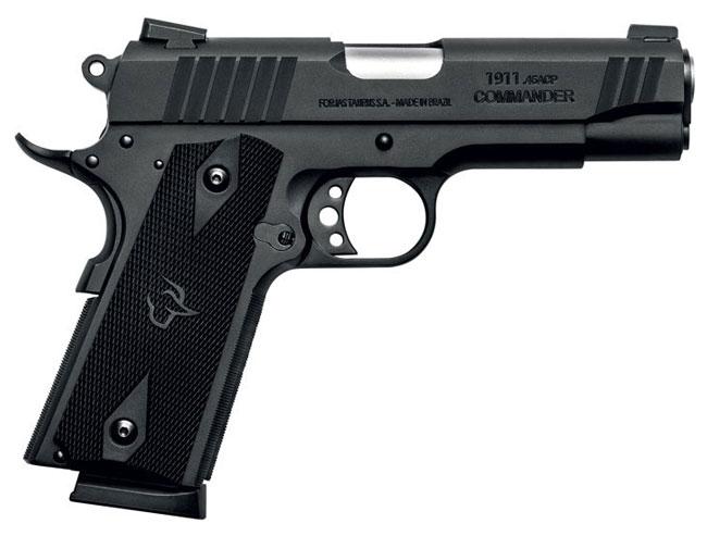 Taurus International Inc. 1911 Commander 45ACP BK/BK 4.25"" 2x8