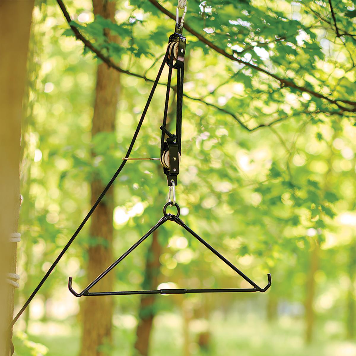 LEM Products Collapsible Gambrel with Rope Hoist