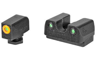 Rival Arms Tritium Night Sights Orange for Glock Models 42/43/43X/48