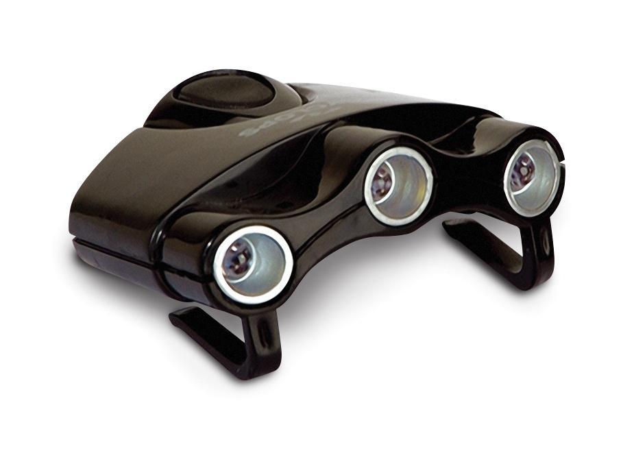 Gsm Cyclops Orion Hat Clip 3-LED Light