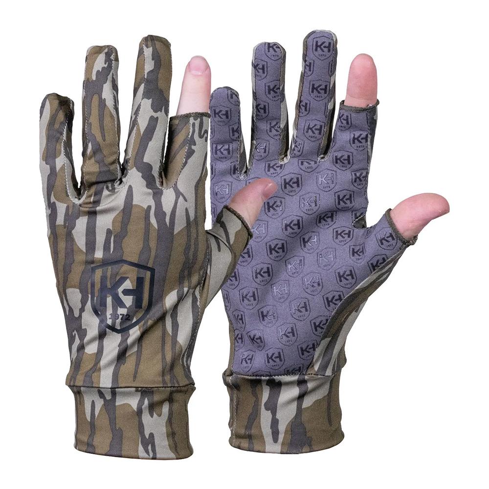 Moultrie Enterprises Knight & Hale Run N' Gun Gloves One Size Mossy Oak Original Bottomland
