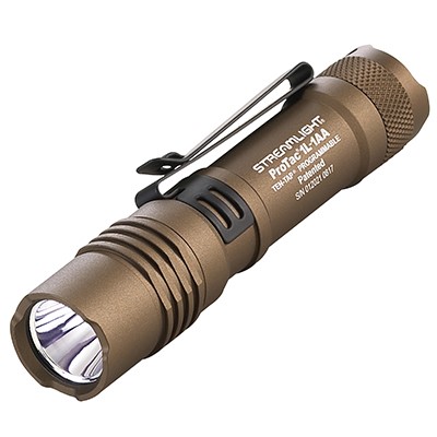 Streamlight PROTAC 1L-1AA WITH LITHIUM ALKALINE BATTERIES AND HOLSTER COYOTE