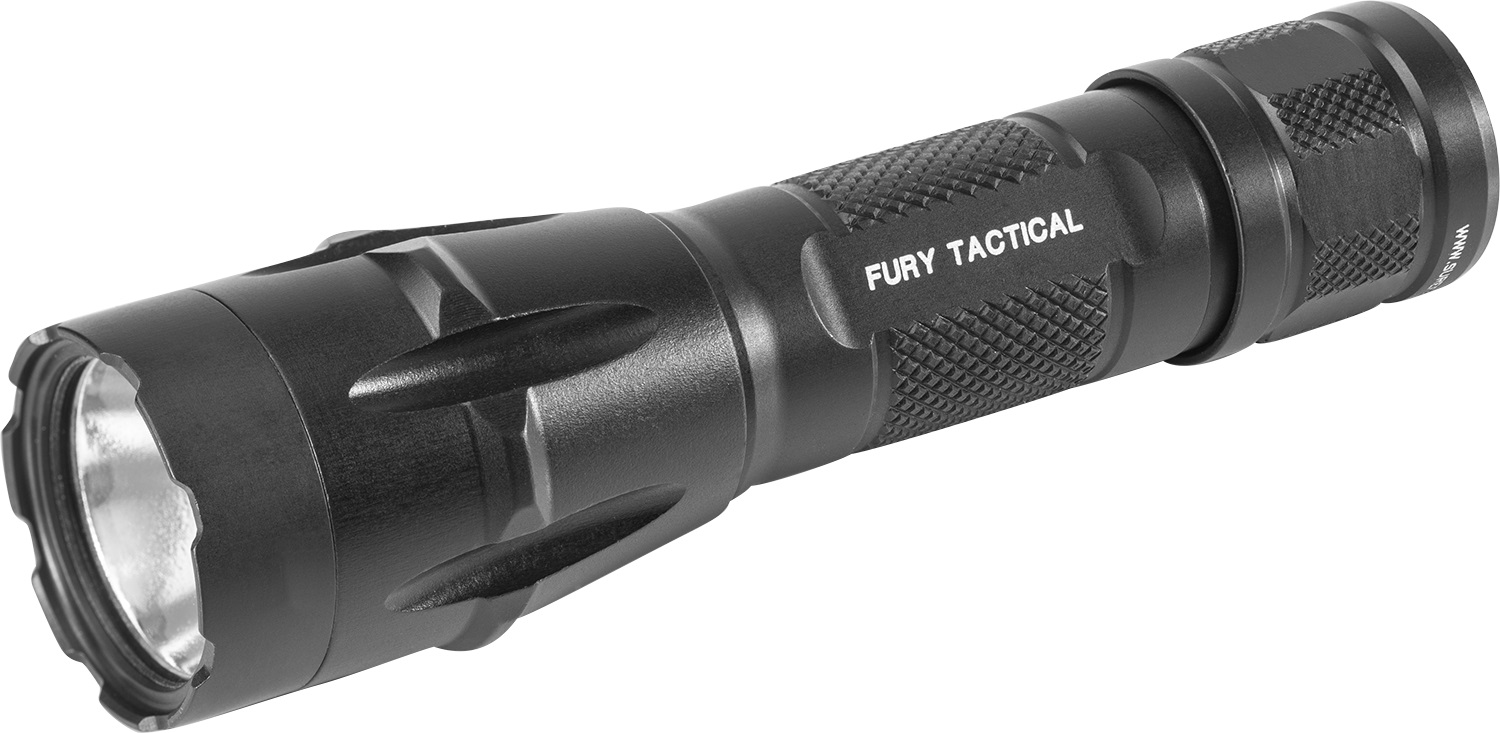 Surefire DFT Dual Fuel Tactical LED Flashlight 1500 Lumens Black