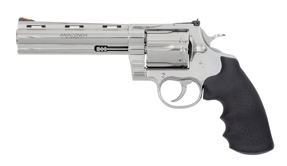 Colt Anaconda Handgun .45 Colt 6rd Capacity 6" Barrel Stainless Finish