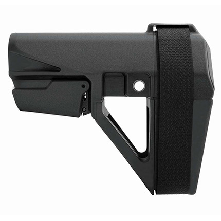 SB Tactical SBA5 Pistol Stabilizing Brace 5-Position Adjustable for AR-15 Black