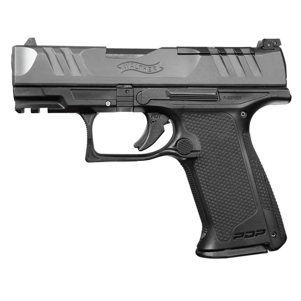 Walther PDP F-Series Handgun 9mm Luger 10rd Magazines (2) 3.5" Barrel Black