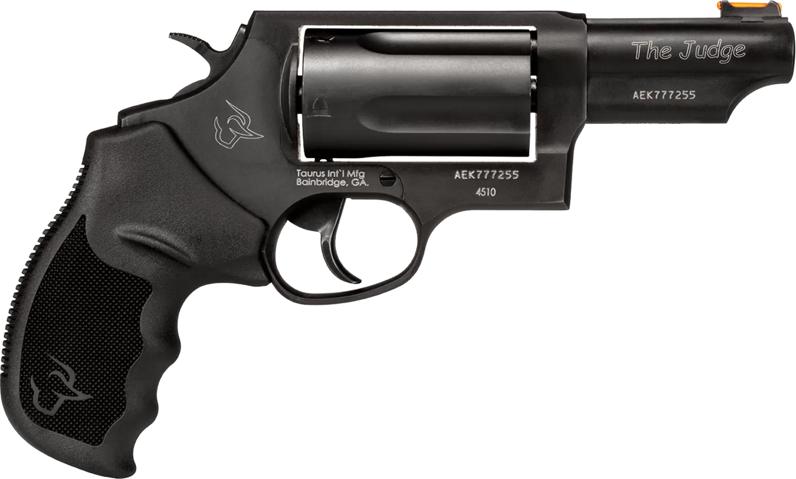 Taurus Judge Toro Handgun .45 Colt/.410 GA 2.5" Chamber 5rd Capacity 3" Barrel Black