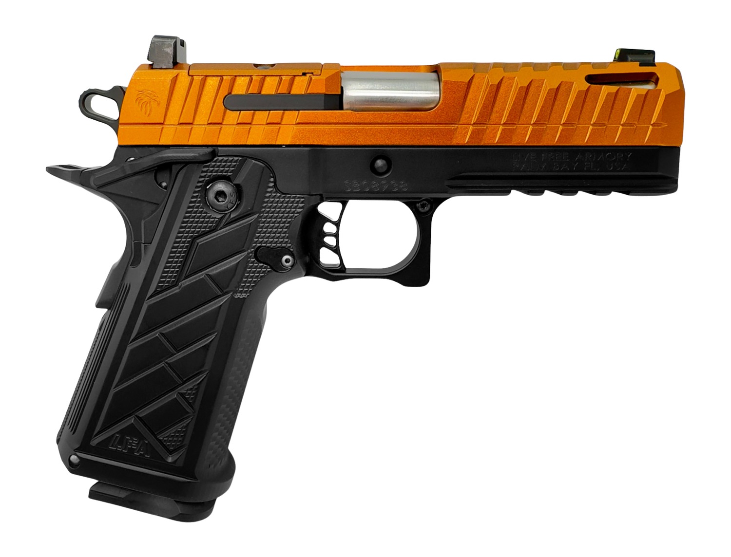 Century Arms LFA Apollo 11 Compact Handgun 9mm Luger 18rd Magazine 4.15" Barrel Copper/Black