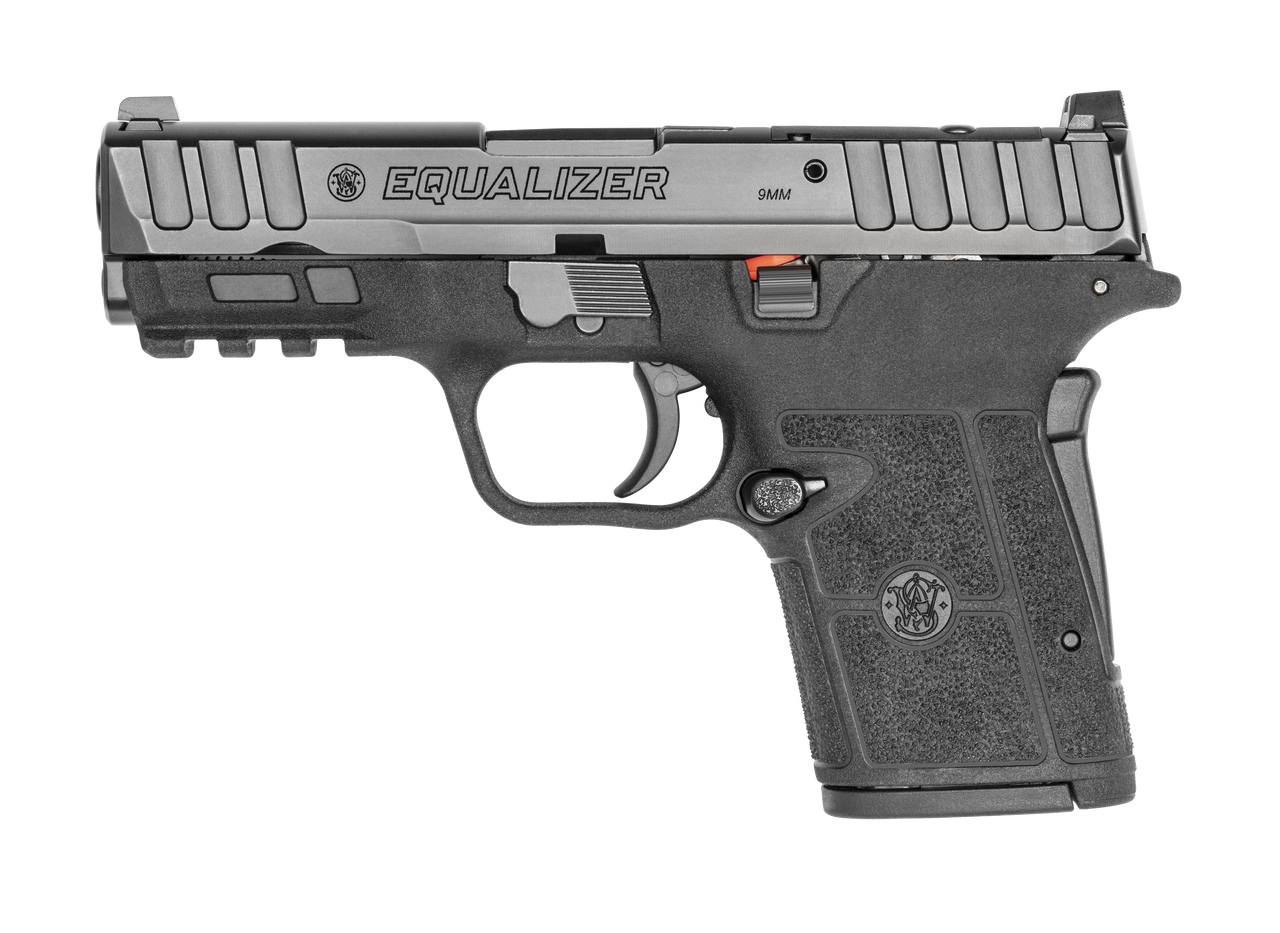 Smith & Wesson Equalizer Handgun 9mm Luger 10rd Magazines 3.675" Barrel Black No Thumb Safety
