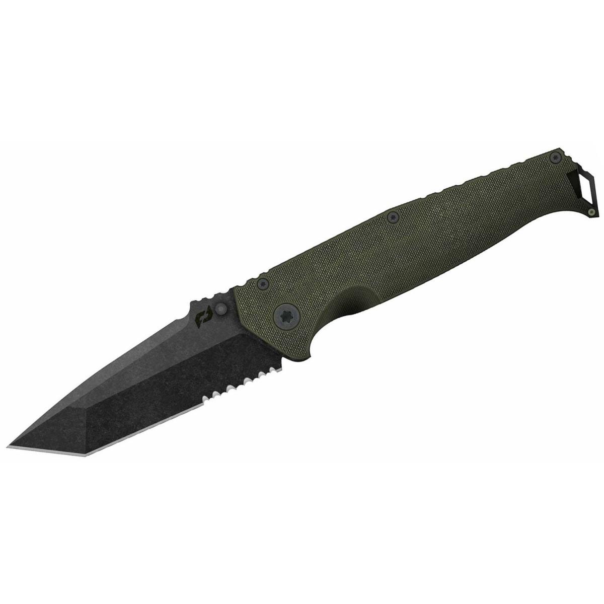 Battenfeld Knives Schrade Beta Class Melee Assisted Opening Folding Knife 3 1/2" Blade OD Green