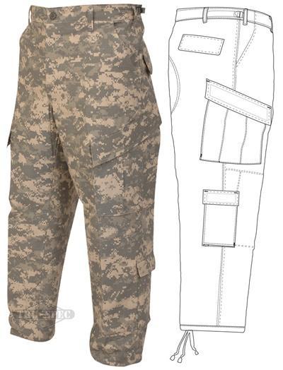 Tru-Spec Global DIGITAL ALLTERRN PANT 100 XLLONG