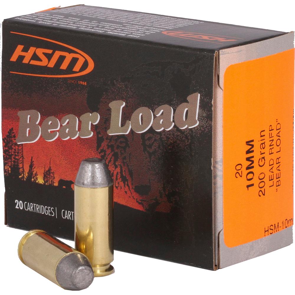 HSM 10MM 200GR BEAR RNFPH 20RD 20BX/CS