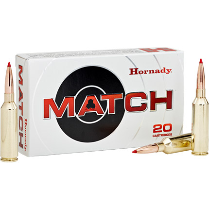 Hornady Match Rifle ammunition .300 Win Mag 195 gr ELD Match 2930 fps 20/ct