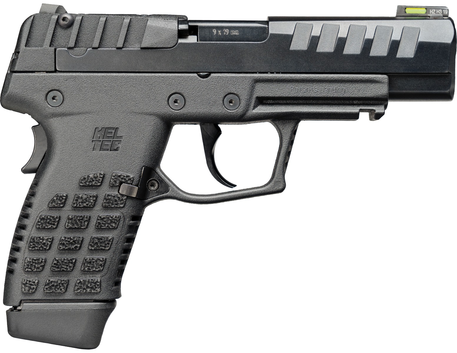 Kel-Tec P15 Handgun 9mm Luger 15rd Magazine 4" Barrel Black