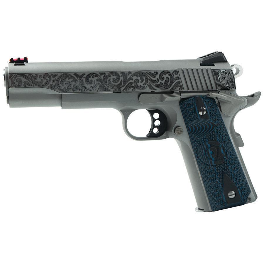 Colt Engraved Competition Handgun .45 ACP 8rd Magazine 5" Barrel Stainless Steel