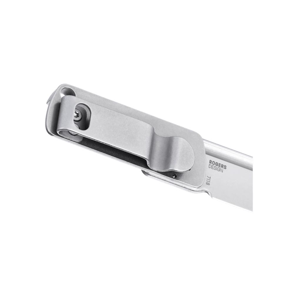 CRKT Box Key EDC Folding Pocket Knife 1-1/4" Blade Silver