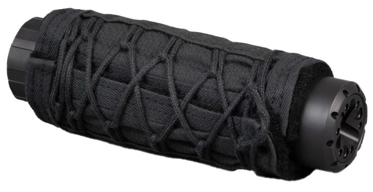 SilencerCo Extreme Temp Corset Suppressor Cover 7.5" Black