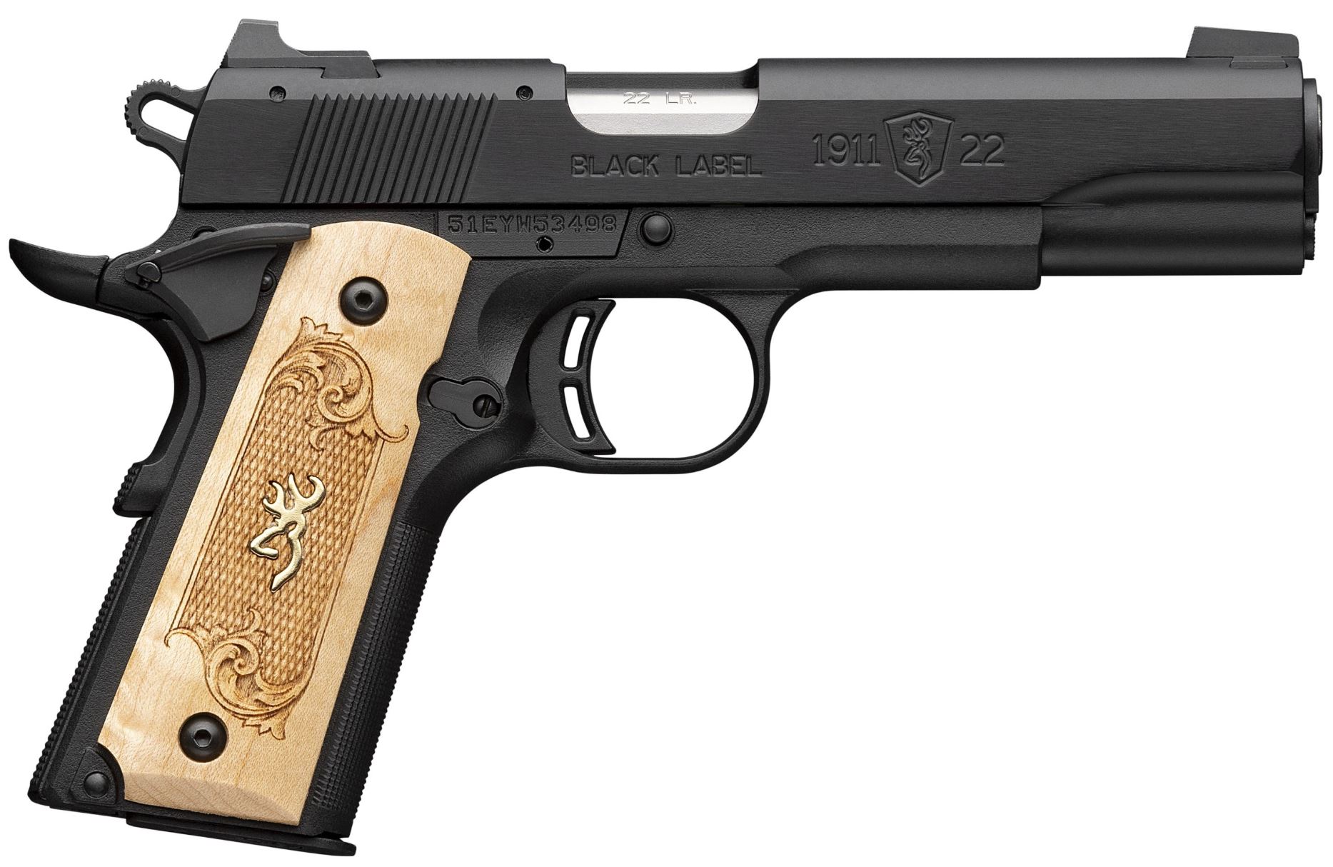 Browning BRN 1911-22 BL MED MPL 22LR 10