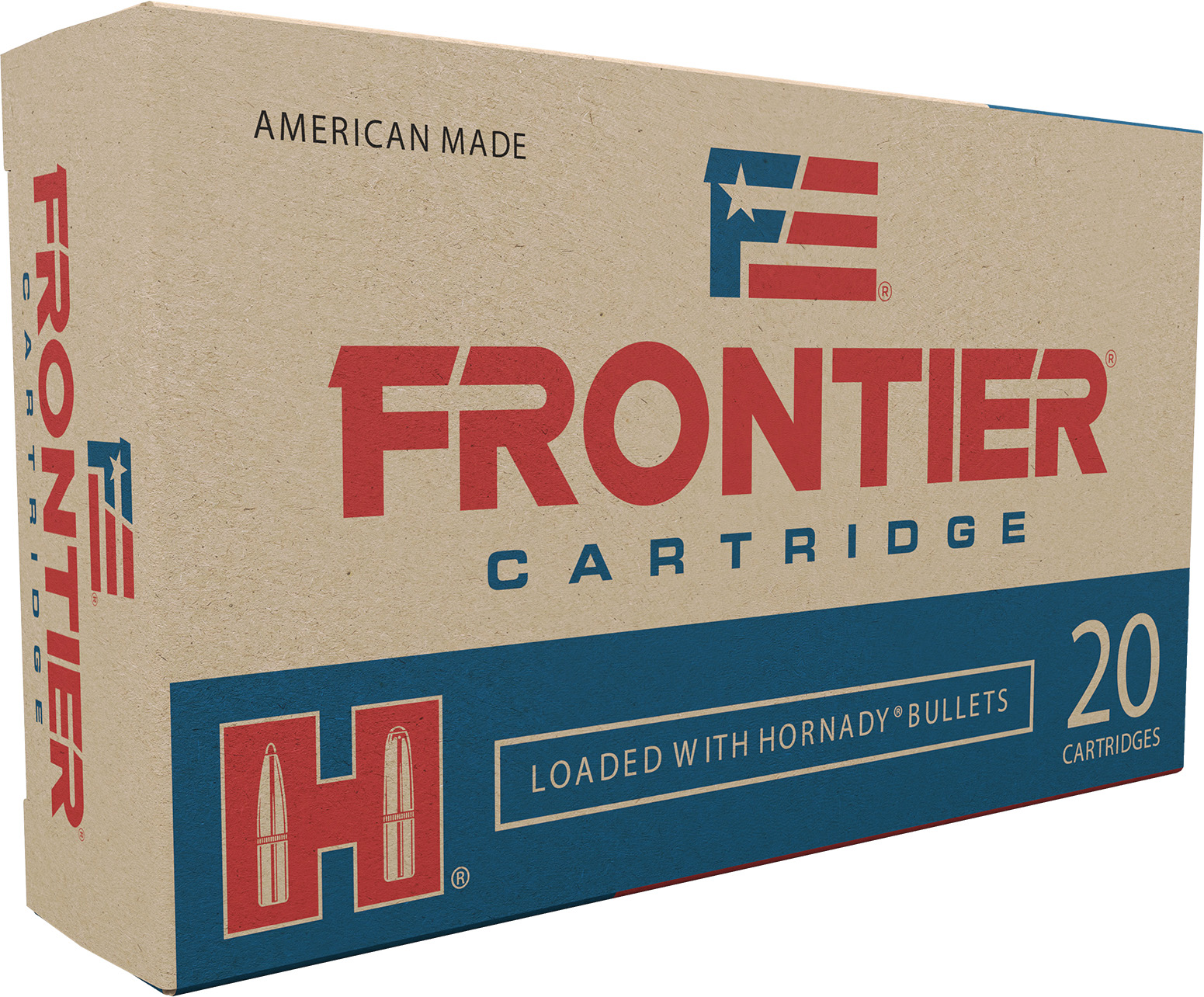 Frontier Cartridge Hornady Frontier Rifle Ammunition 7.62X51 NATO 150gr FMJ 2800 fps 20/ct