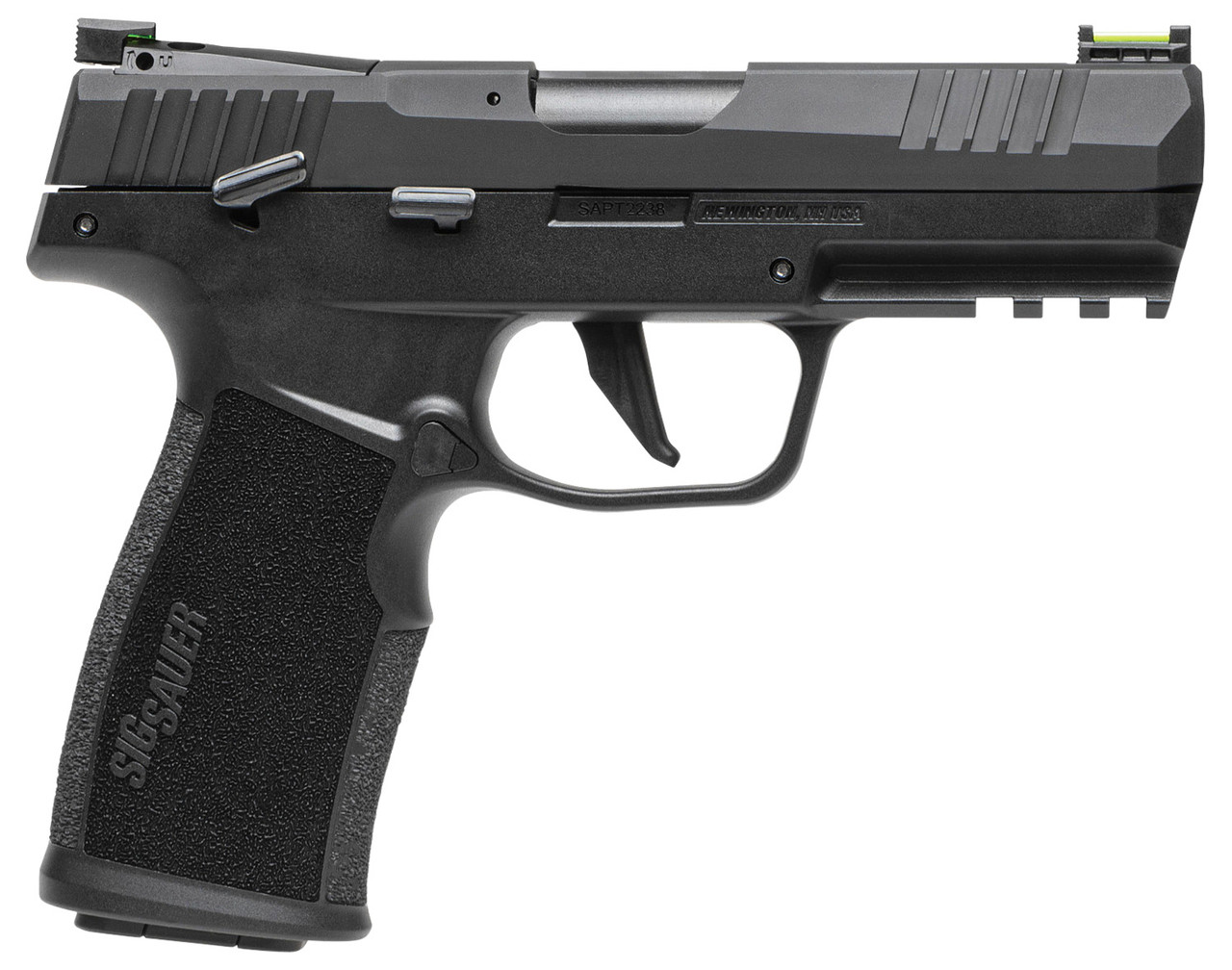 Sig Sauer P322 Handgun .22 LR 10rd Magazines (2) 4" Barrel Black Optics Ready Fiber Optic Sights