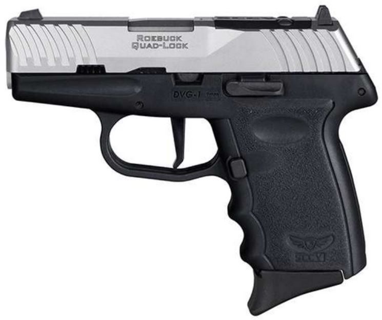 SCCY DVG-1 RDR BLK/SLV