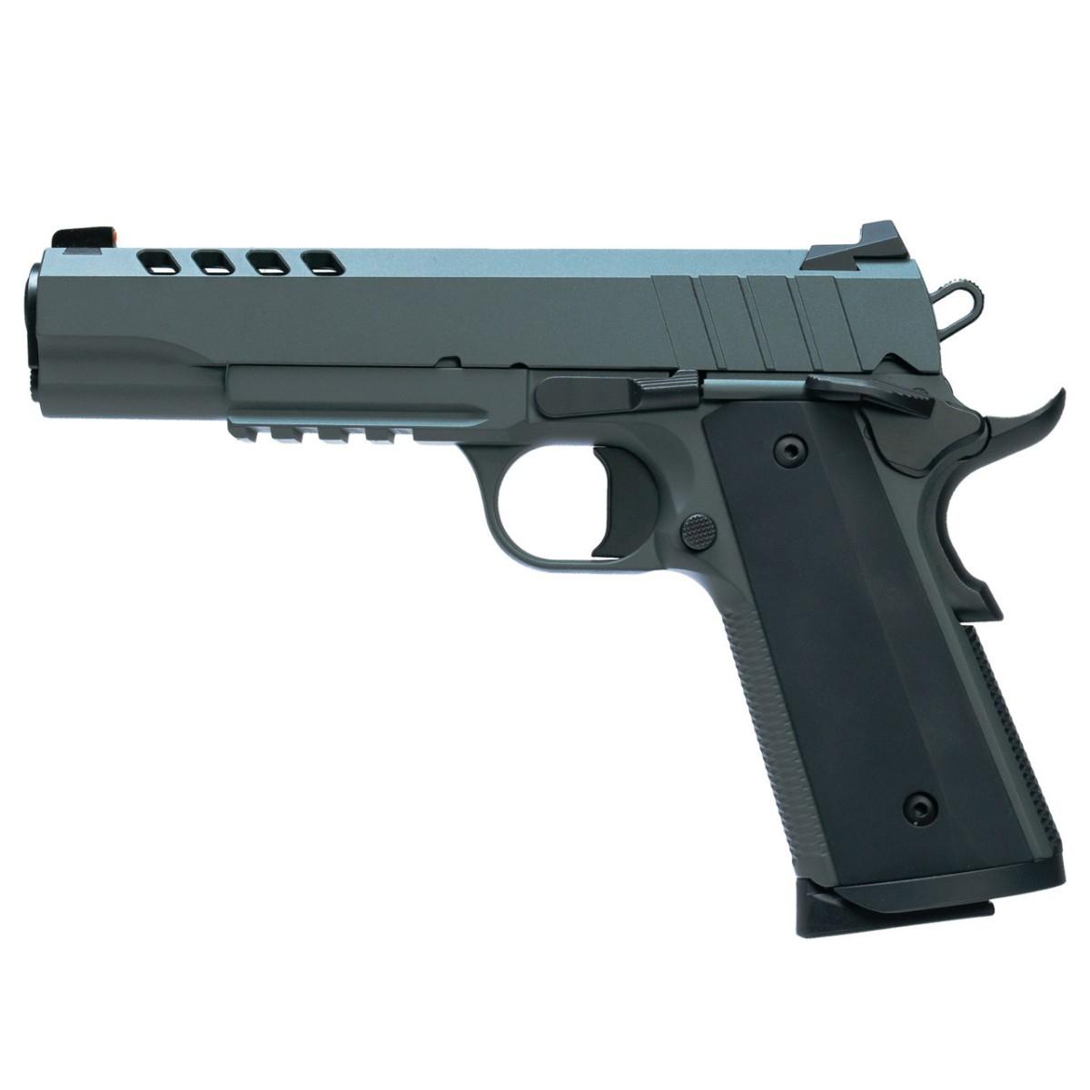 Tisas 1911 Night Stalker 10MM 8 Rd Magazine (2) 5'' Barrel Cerakote Grey