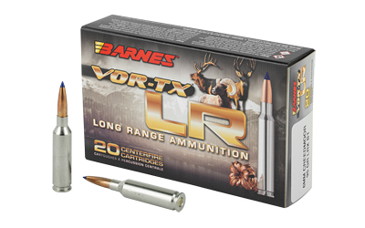 Barnes VOR-TX Long Range Rifle Ammunition 6mm Creedmoor 95 gr LRX 20/ctRD
