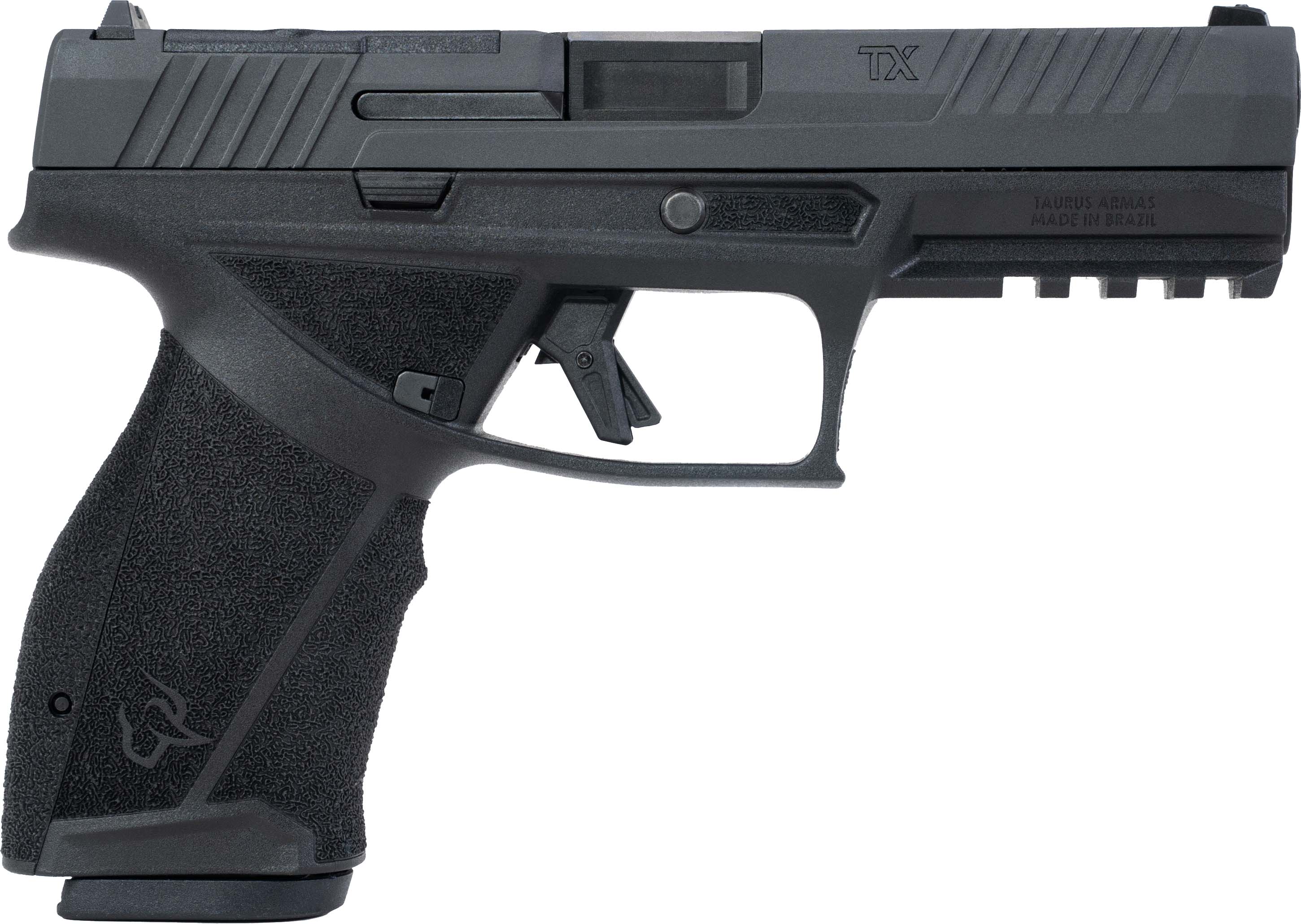 Taurus TX9 Full Size Handgun 9mm Luger 10rd Magazines(2) 4.5" Barrel Black Slide/Frame