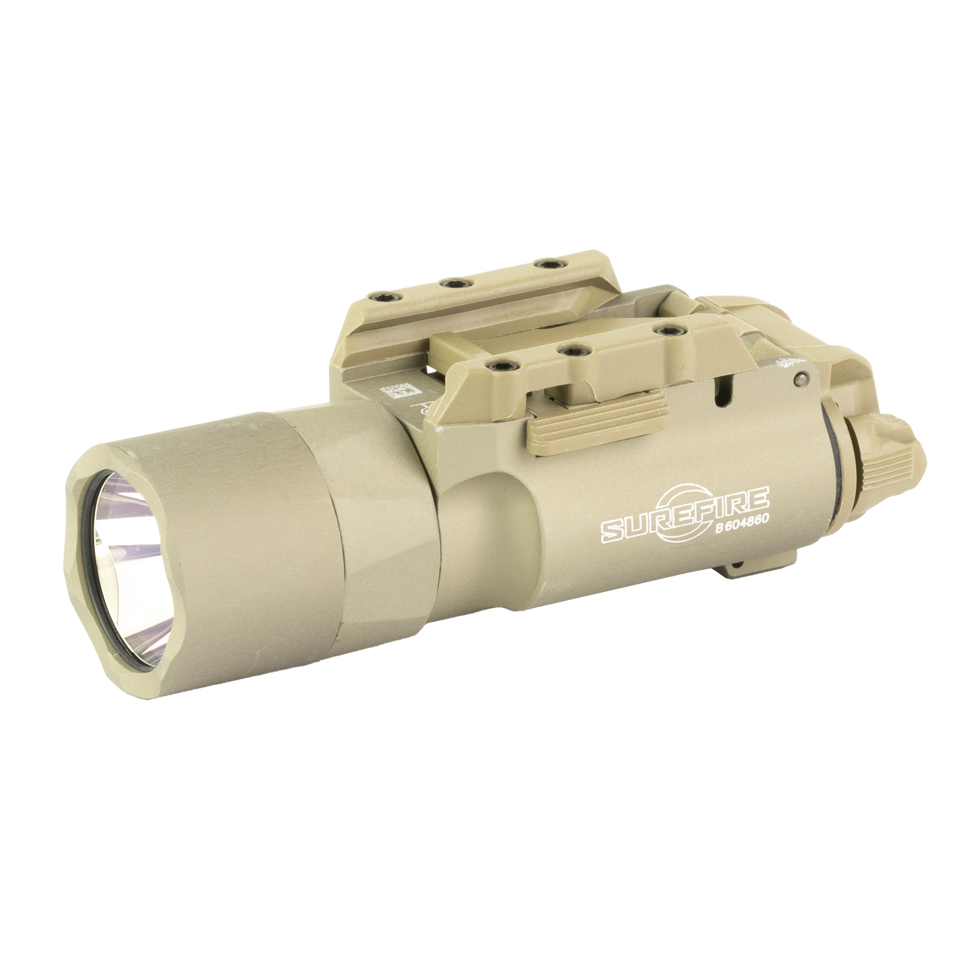 Surefire X300T-A Turbo Weapon Light Universal and Pic Mount 650 Lumens Tan Lever Latch