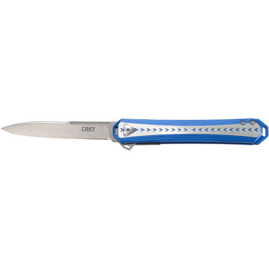 CRKT CRK STICKLER DROP POINT BLUE