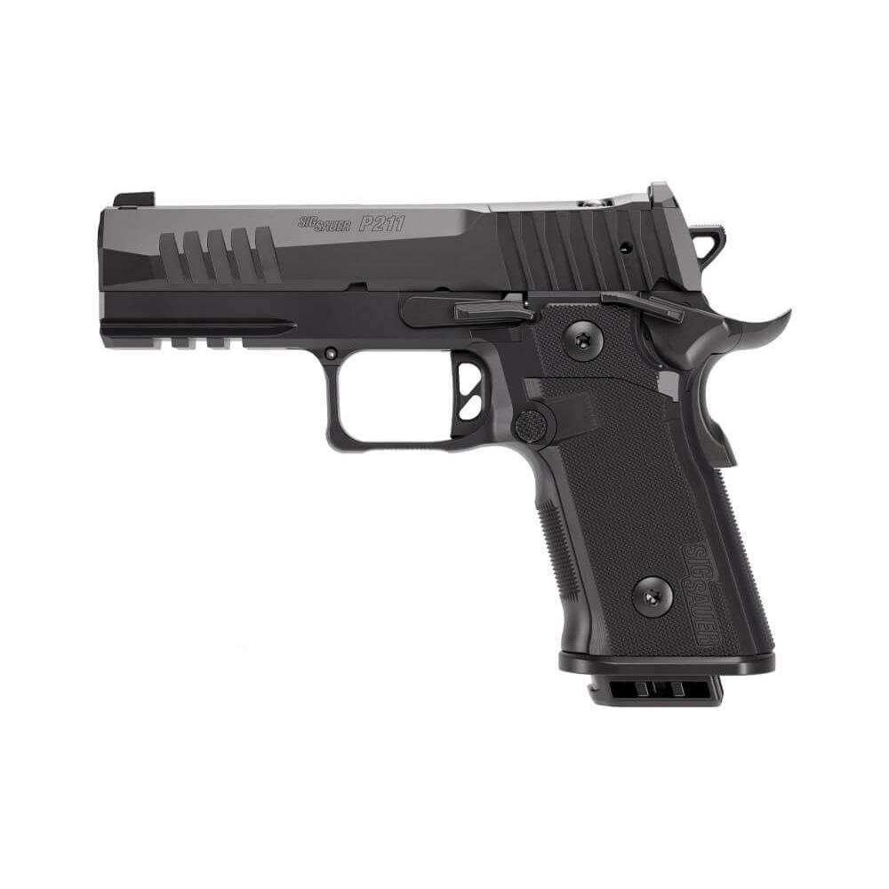 Sig Sauer P211-GT4 SAO Handgun 9mm Luger 21(2) &17(1)rd Magazines 4.2" Barrel Black Night Sights Optic Ready