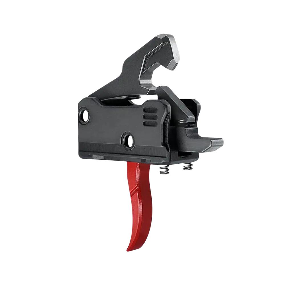 Rise Armament Rave PCC Single Stage Rifle Trigger 3.5 lb Curved Red