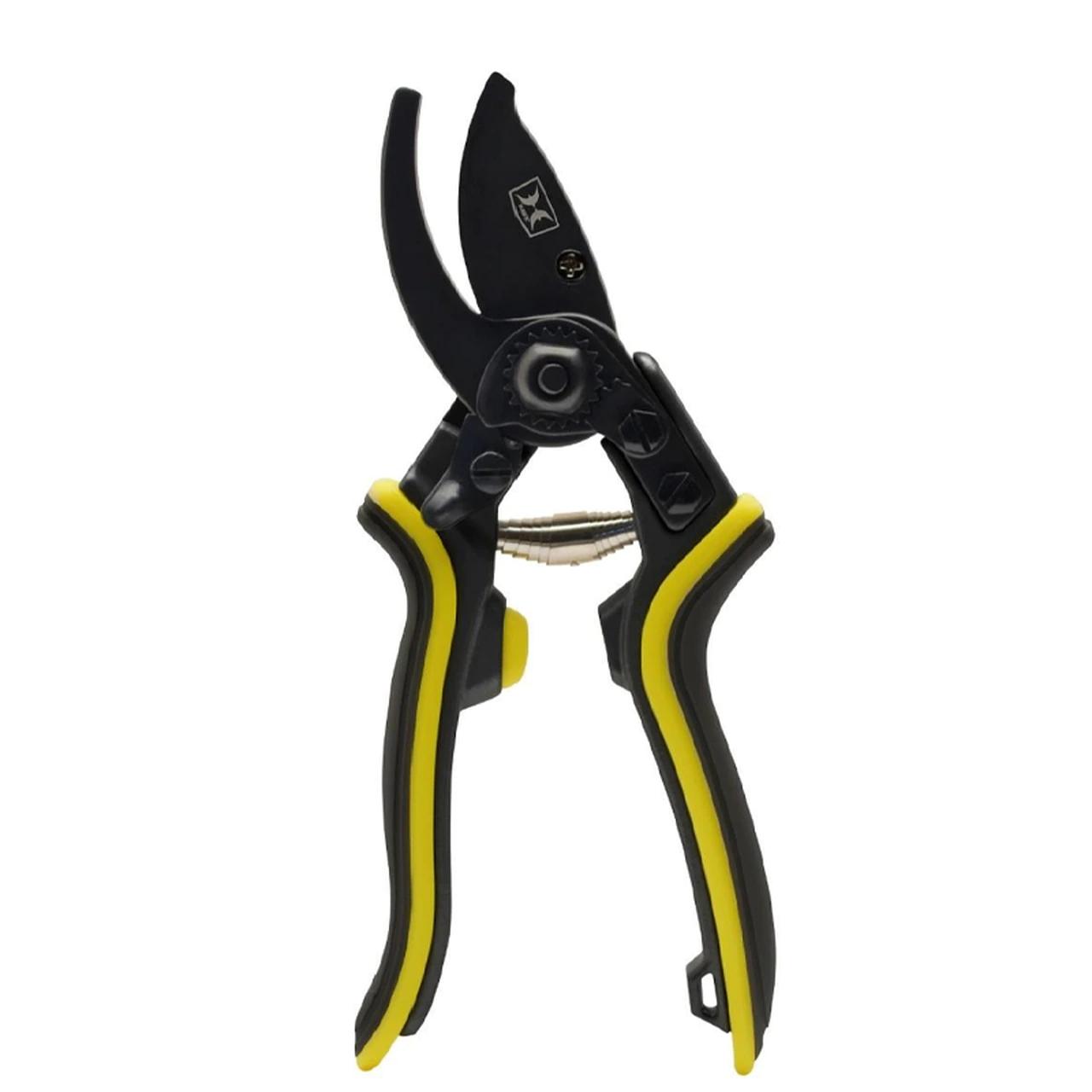 Gsm Hawk Aluminum Frame Pruner with 2-Position Blade Opening - High Carbon Steel Blade