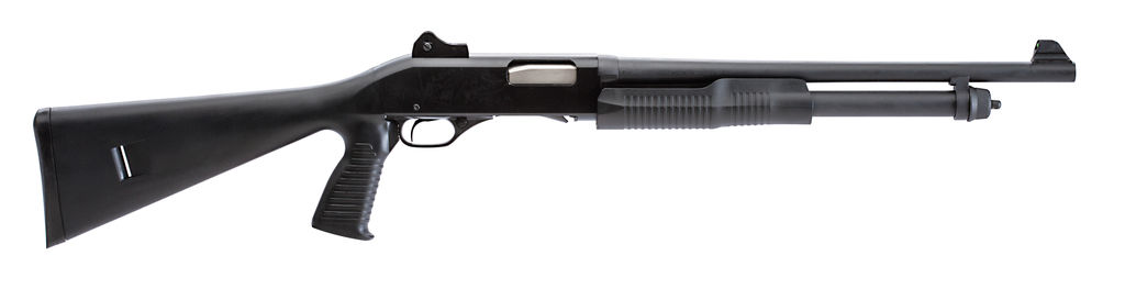 Savage Arms Stevens 320 Security Shotgun 12ga 3" Chamber 5rd Capacity 18.5" Barrel Black Ghost Ring Sight with Pistol Grip