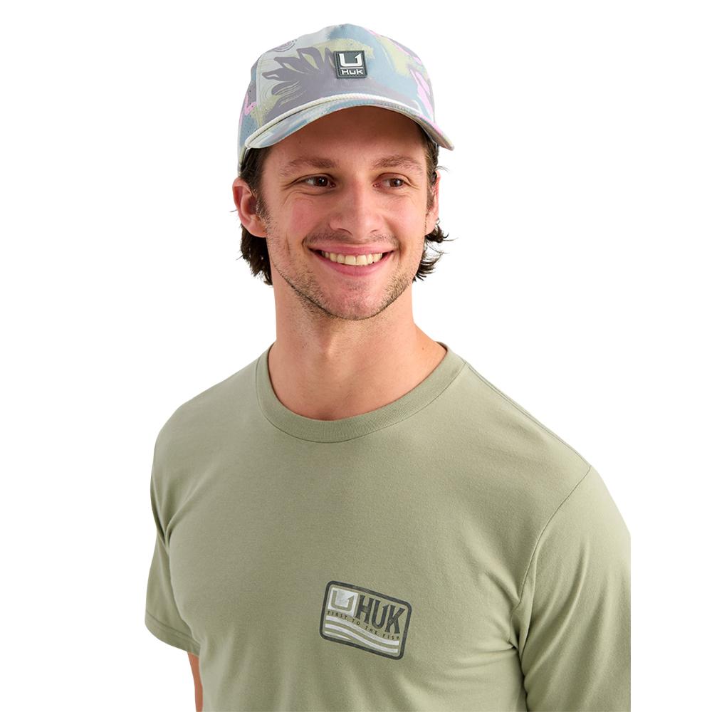 Huk Born Wave Short Sleeve Shirt Seagrass L