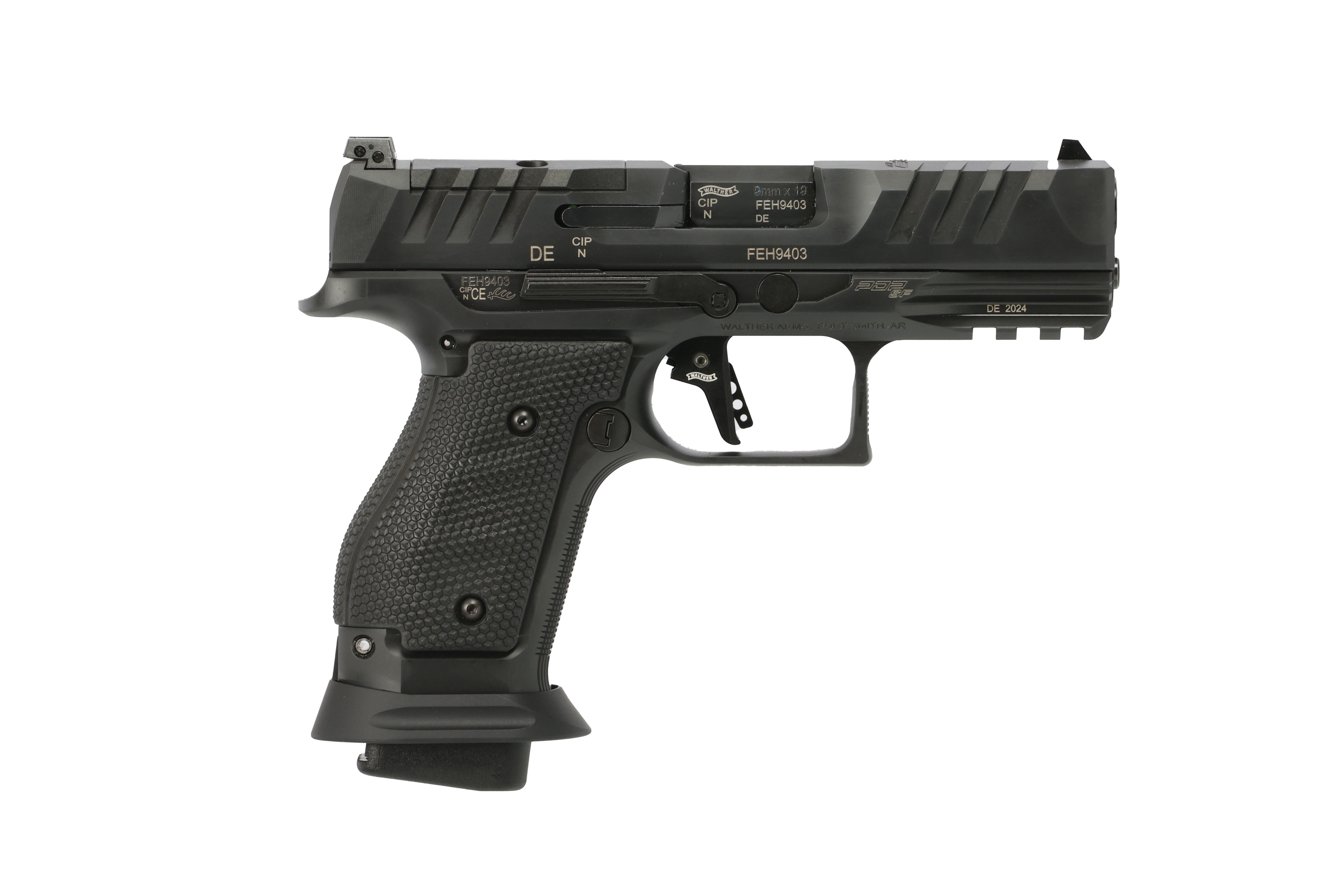 WALTHER PDP COMPACT SF PRO STEEL FRAME 9MM 4.6" 2-18RD MAGS