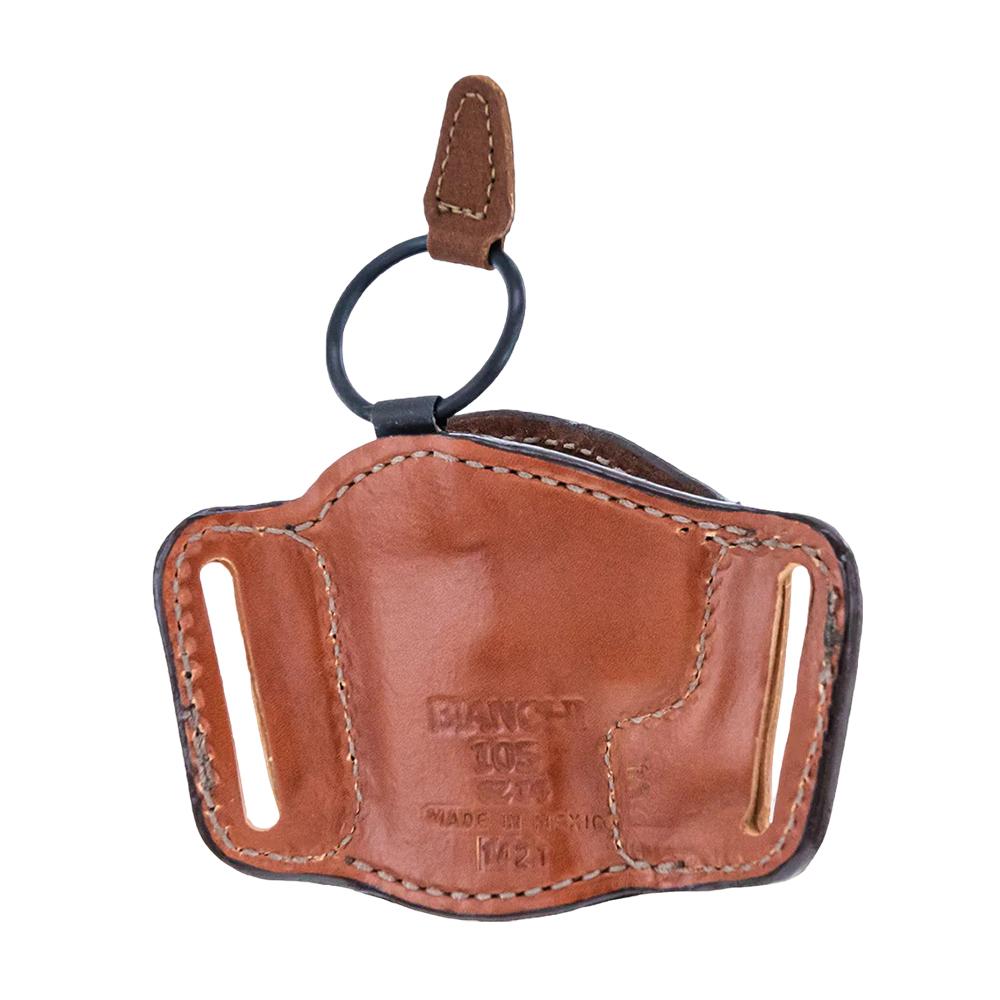 Bianchi 105 Minimalist Belt Slide Holster for S&W 36/38/40 J Frame 2" Tan RH