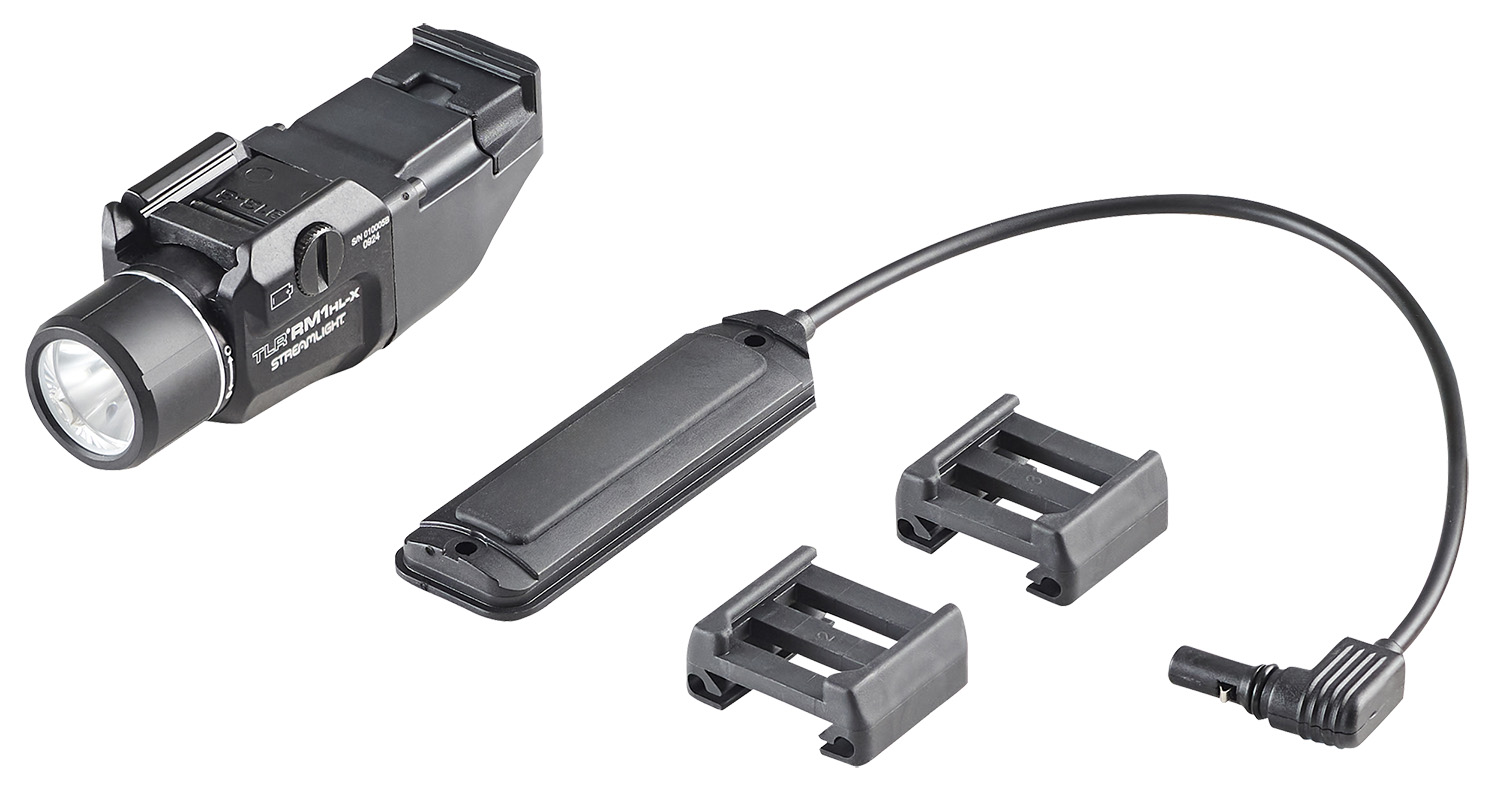 Streamlight TLR RM 1 HL-X USB System Rifle Weapon Light 1000 Lumens Black with SL-B9 Rechargeable Battery