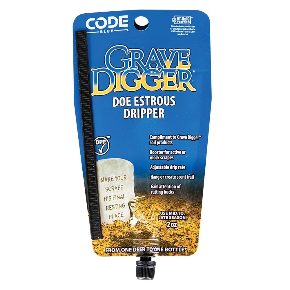 Moultrie Enterprises Code Blue Grave Digger Doe Estrous Dripper