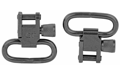 Grovtec 1" Locking Swivel Set Black 2/ct