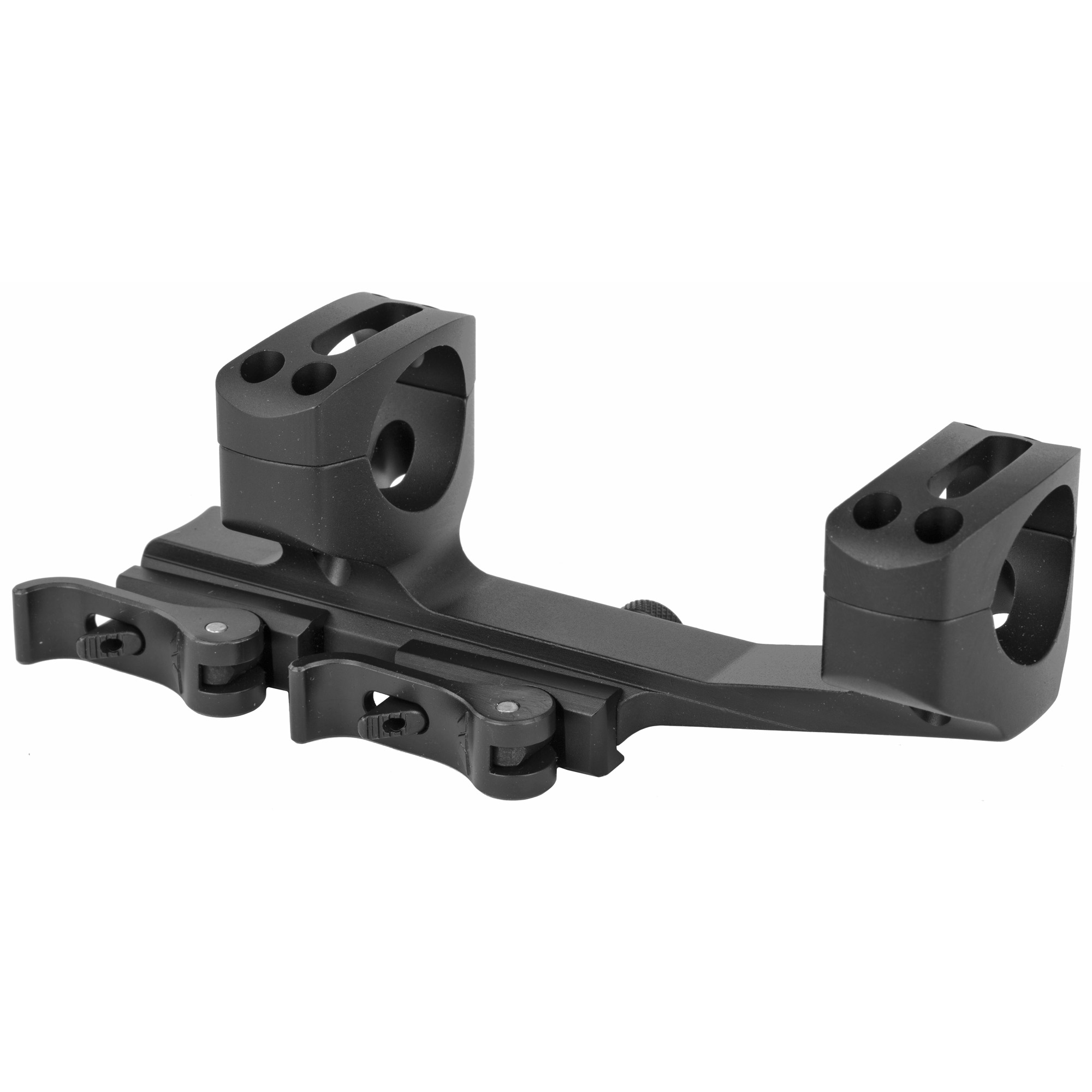 Warne Tactical Quick Detach X-SKEL Extended Cantilever Mount 1" Black