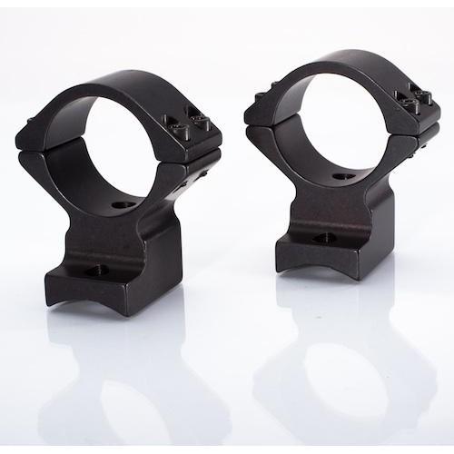 Talley Weatherby 307 Scope Rings 1" Low Extended Black