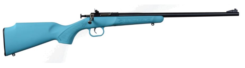 Keystone Sporting Arms Crickett Blue Synthetic Stock Rifle .22LR Single Shot 16.125" Blued Barrel